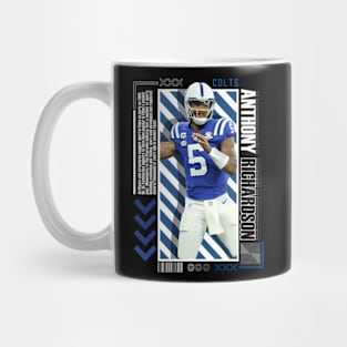 Anthony Richardson Paper Poster Version 10 Mug